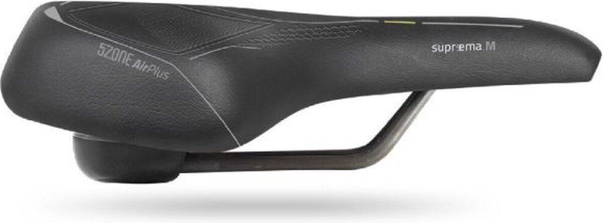 Selle vélo Suprema 5zone EL noir pour homme 3/4