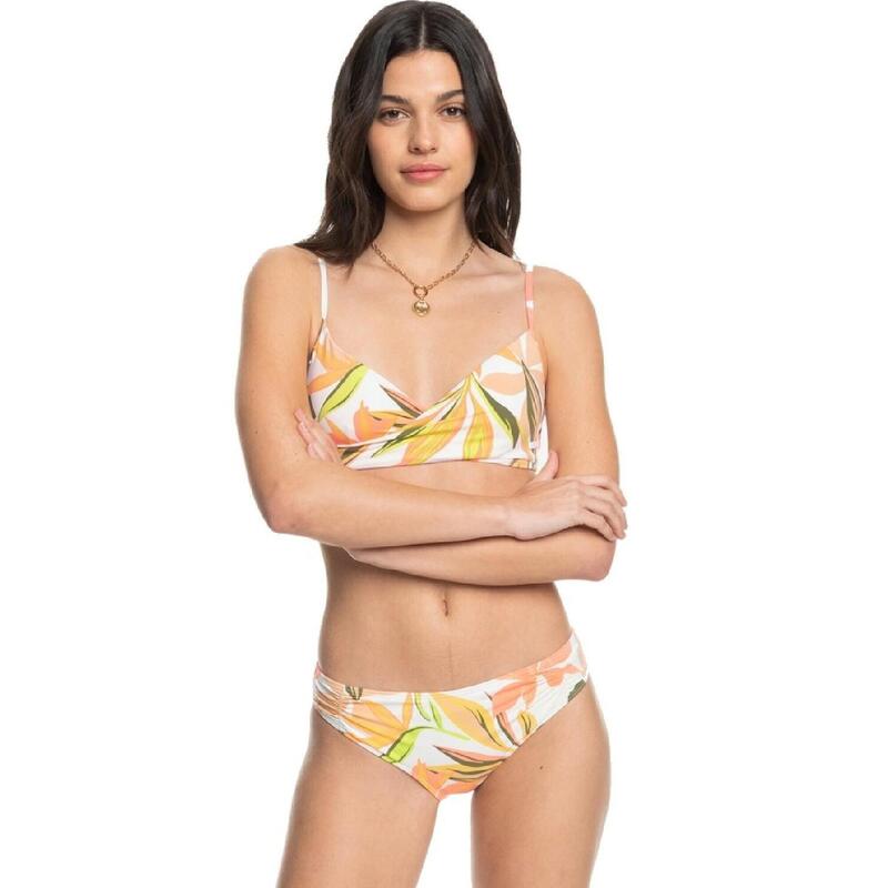 Roxy Bikini Set Printed Beach Classics Wickel Bikini Set weiß