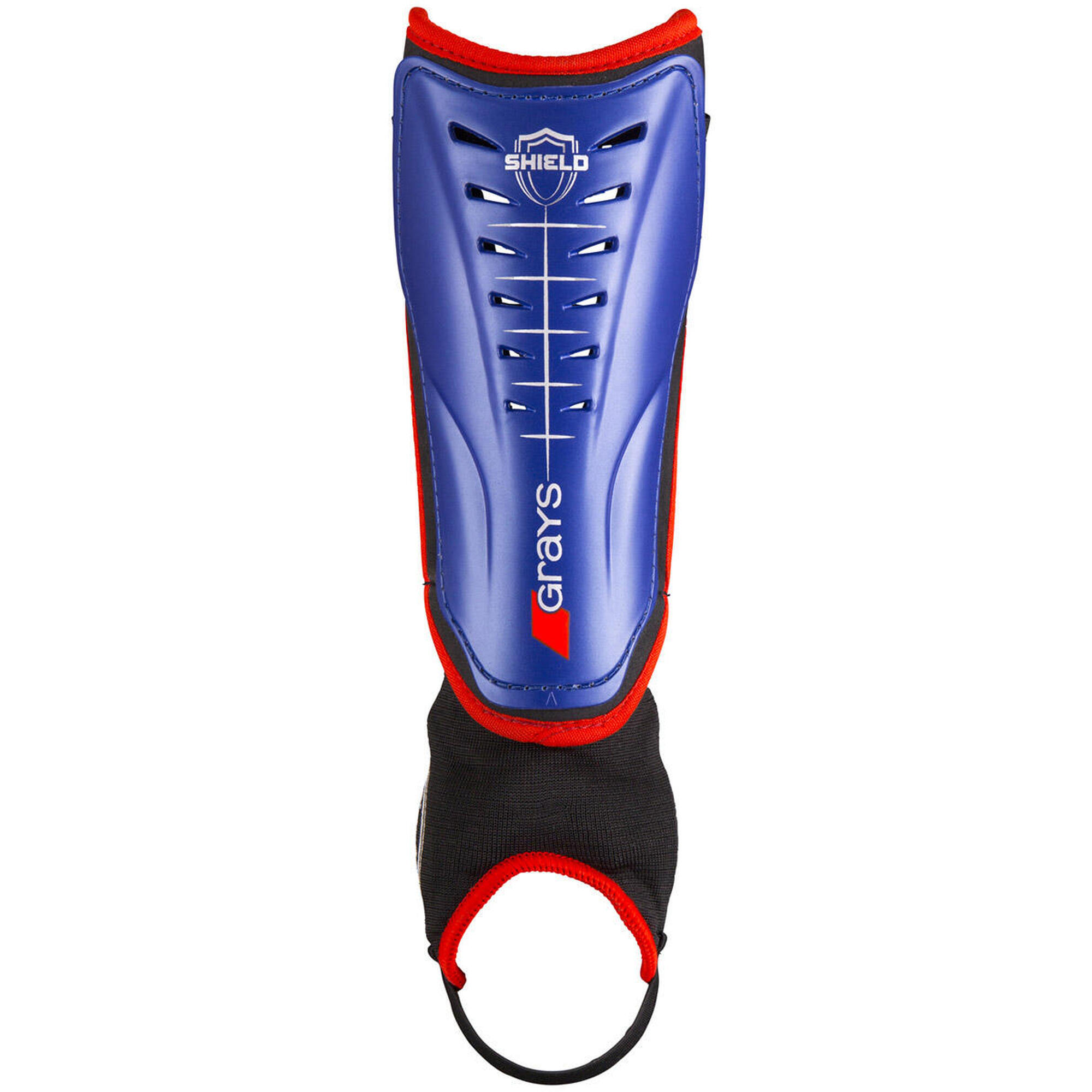 Grays - Protège-tibias Grays Hockey Shield - Jambières De Protection - Bleu|rouge - 42 M/l - Decathlon