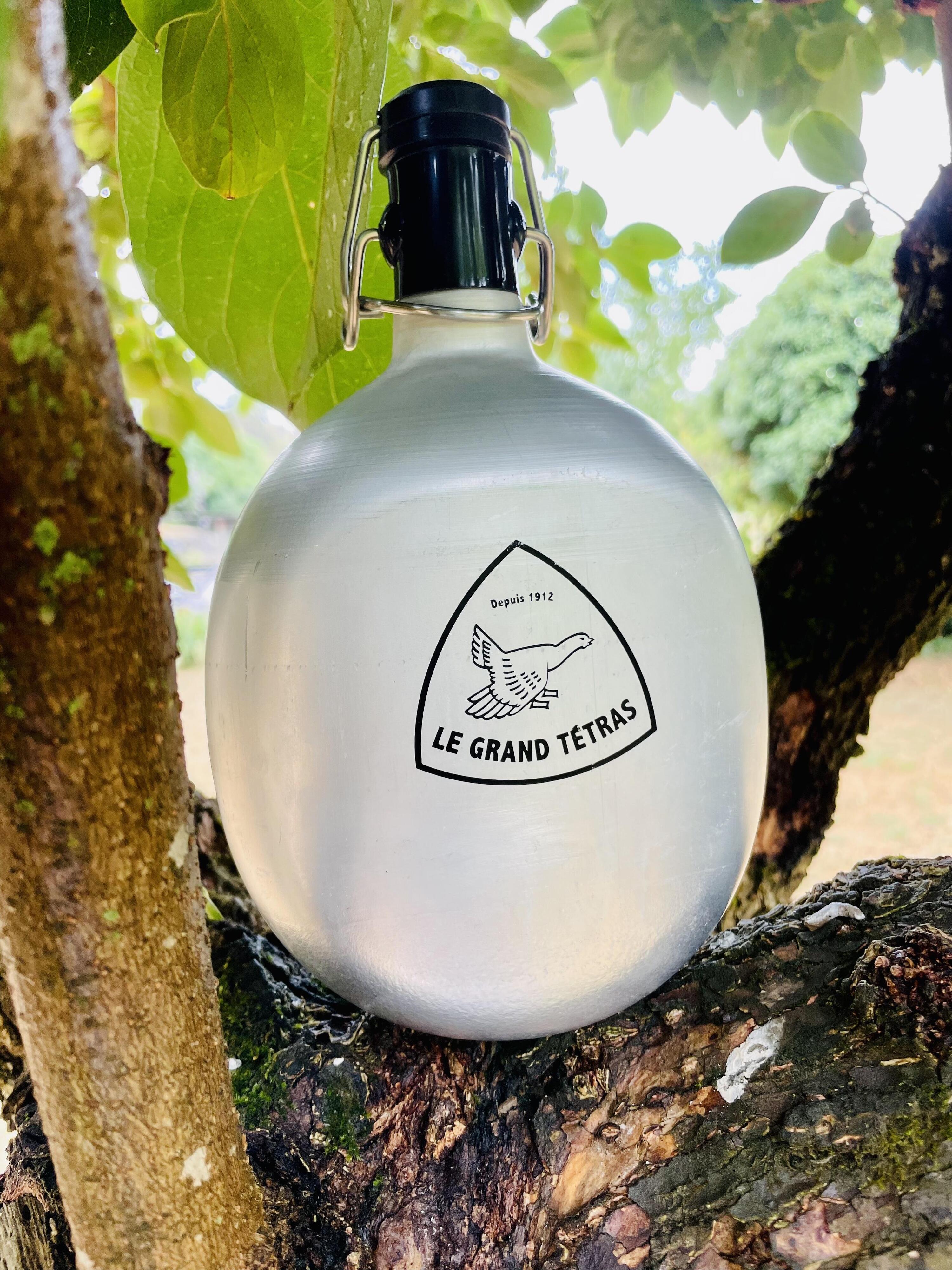 La Gourde Française Ovale 1 litre - Métal en Aluminium recyclé 7/7