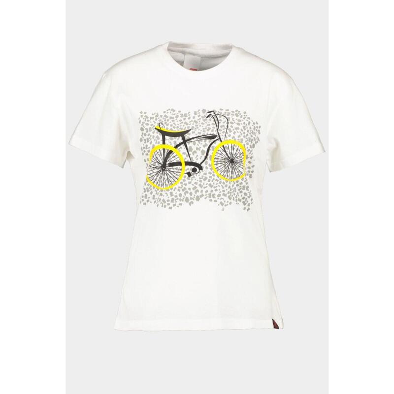 TRICOU CASUAL BICICLETA ANIMAL PRINT DAMA-XL