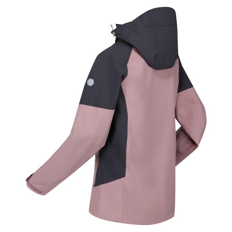 Veste imperméable BOSFIELD Femme (Mauve clair / Gris phoque)