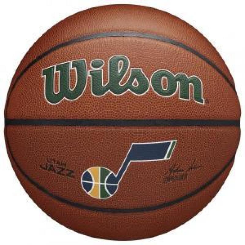 WILSON Juego de réplica de balón de baloncesto All-Star de la NBA 2023,  Utah, tamaño 7