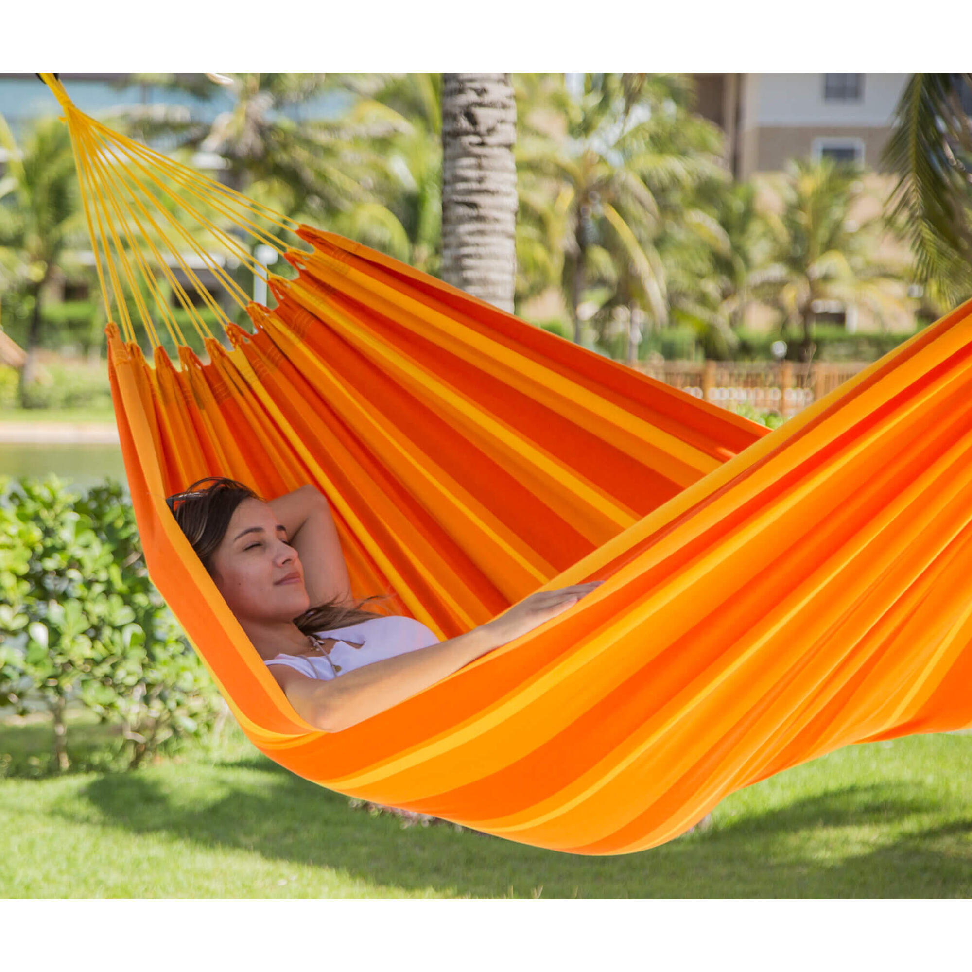 Carnaval Papaya Organic Cotton Single Hammock