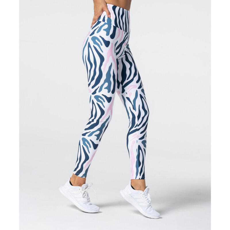 Legginsy z nadrukiem Zebra