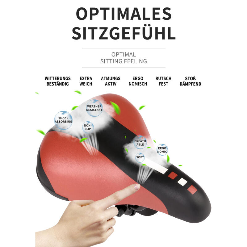 Zadel voor kinderfiets Kinderfietszadel voor 12 14 16 18 inch kinderfietsen