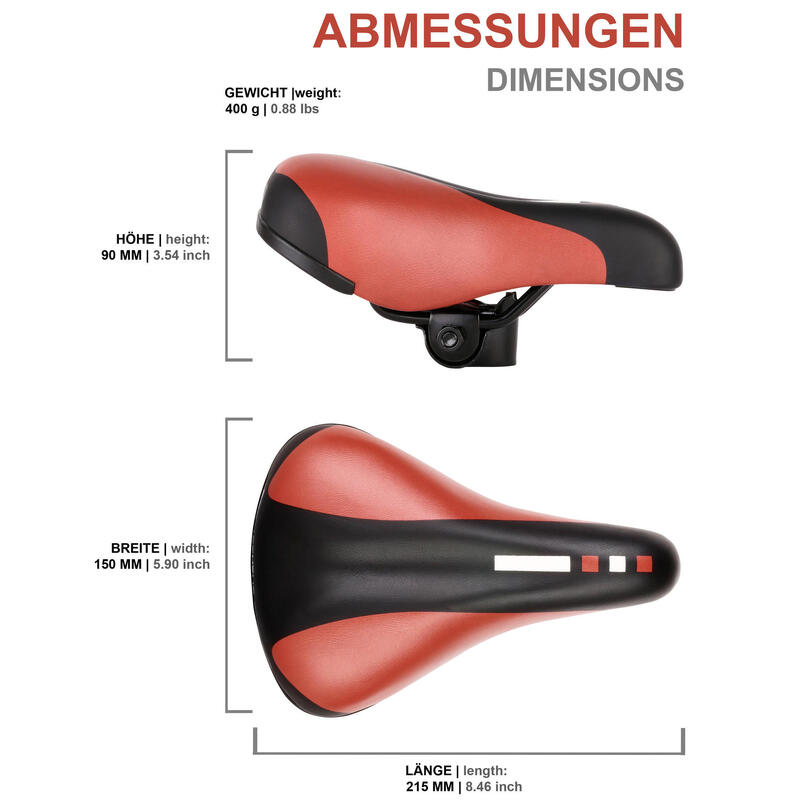 Zadel voor kinderfiets Kinderfietszadel voor 12 14 16 18 inch kinderfietsen