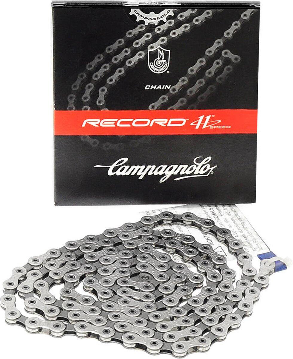 Chaîne Campagnolo Record 11V – 114 Maillons – Neuve Sous Blister – Réf 30434
