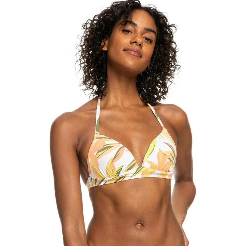 Roxy Bikini Oberteil Beach Classics Triangle weiß