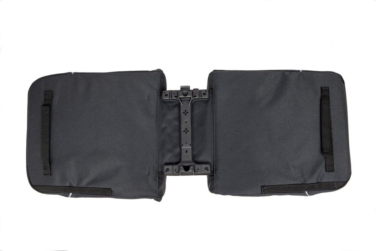 Borsa doppia Nova Double Racktime 2.0, nera 3/3
