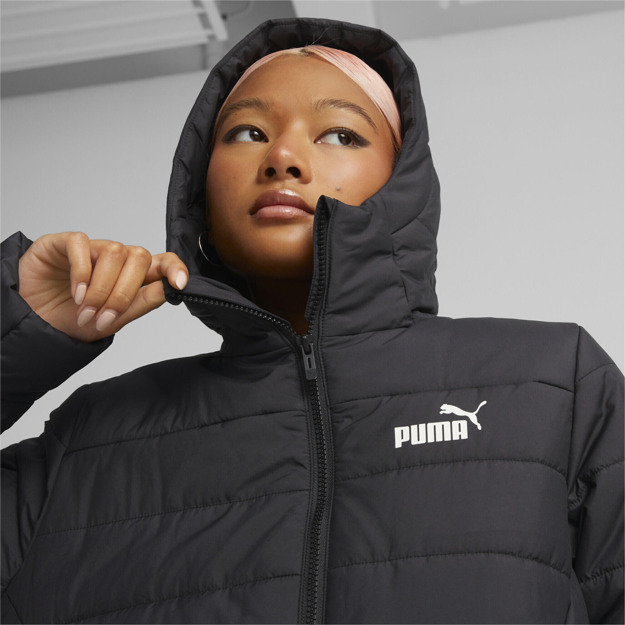 Giacca imbottita Essentials da donna PUMA Black 4/7