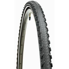 Opona Spider 24 X 1,75 Czarna Z Odblaskowymi Liniami