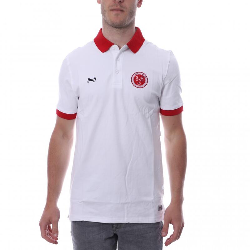 Stade de Reims Polo blanc homme Hungaria