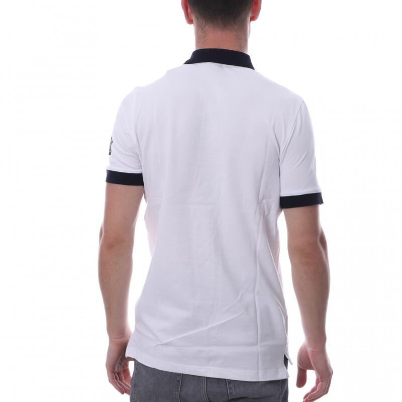 Polo blanc homme Hungaria Sport Style Legend