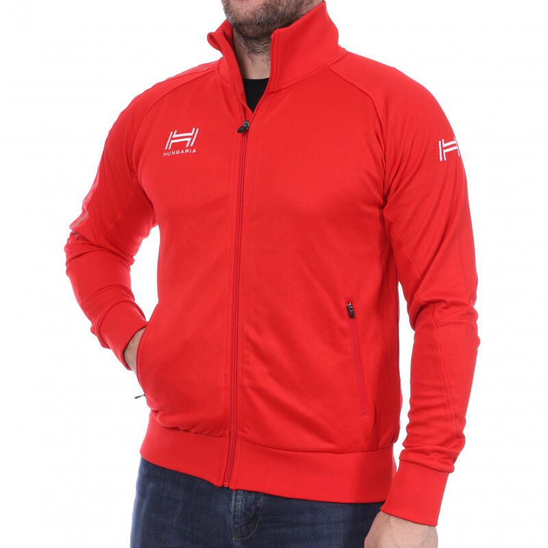 Veste Rouge Homme Hungaria Training Pro