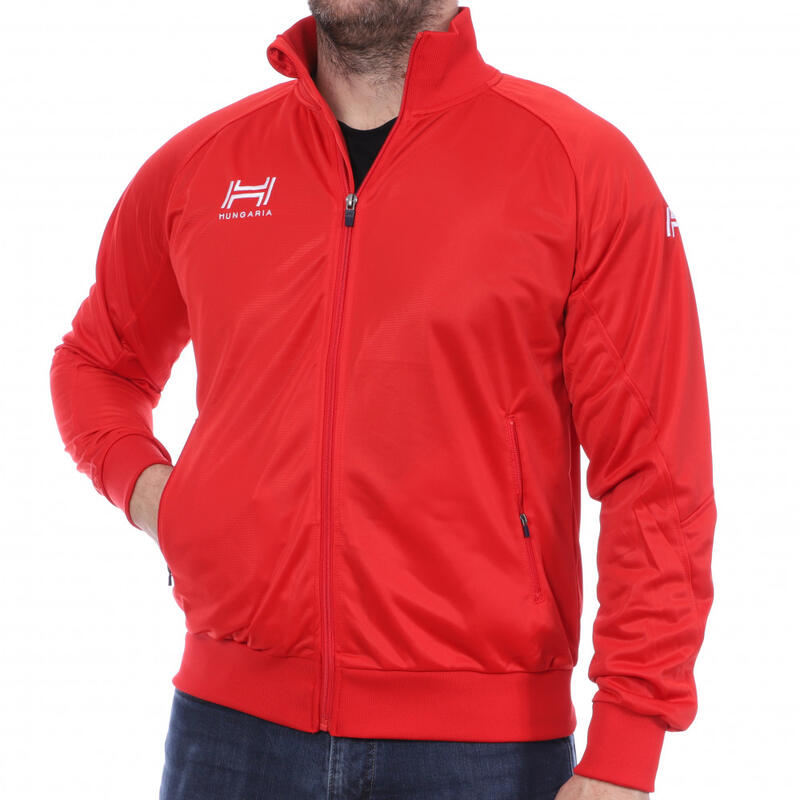 Veste rouge homme Hungaria Training Premium 15