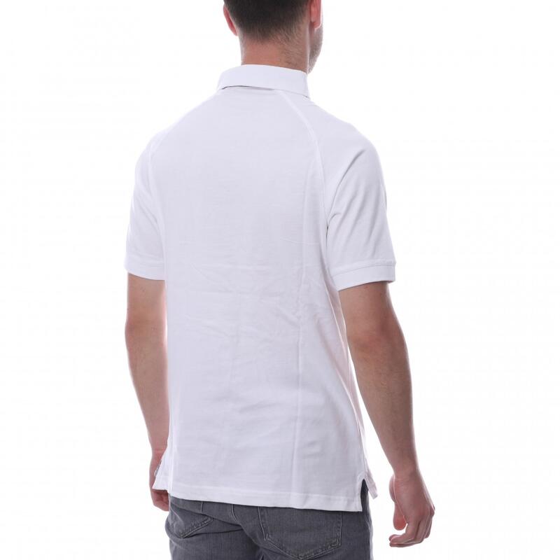 Polo blanc homme Hungaria Sport Style