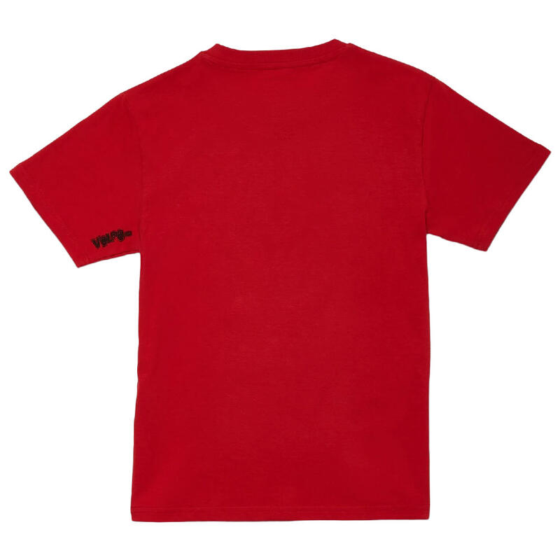 T-shirt Rouge Garçon Volcom Lifter