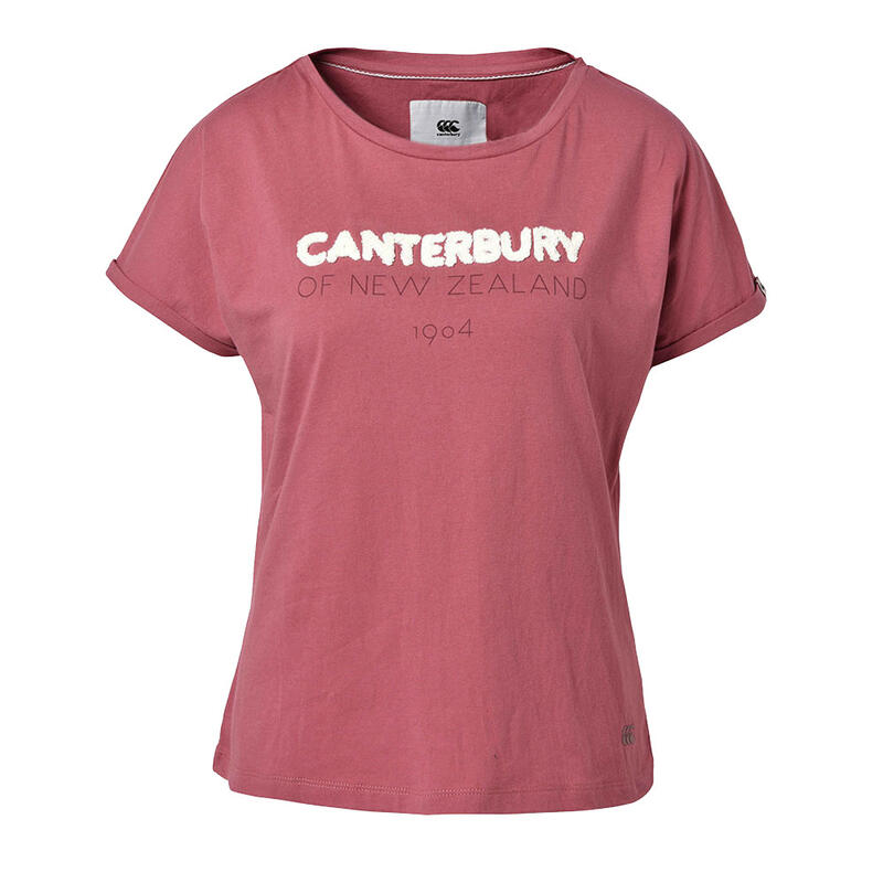 T-shirt Rose Femme Canterbury Heritage