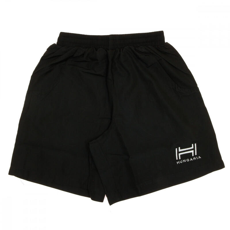 Short de sport noir garçon Hungaria Training Premium 15