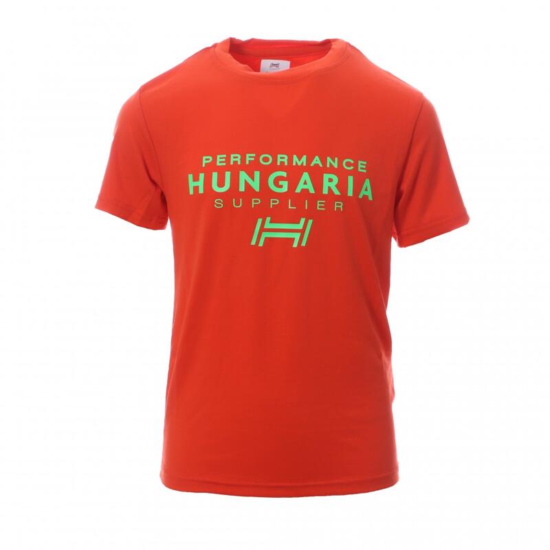 Tee shirt Orange Enfant Hungaria Basic corporate