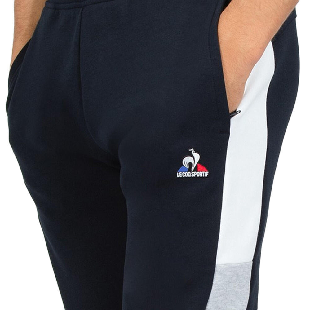 Jogging Slim Noir Homme Le Coq Sportif  Saison N°1 3/4