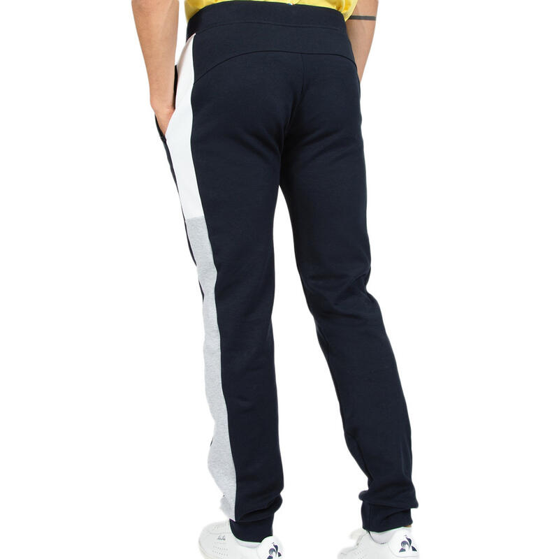 Pantaloni Le Coq Sportif Saison 2 Pant Slim Blu Adulto