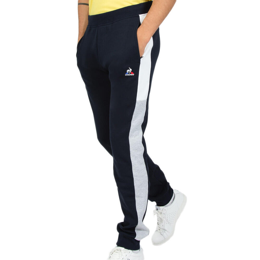 Jogging Slim Noir Homme Le Coq Sportif  Saison N°1 1/4