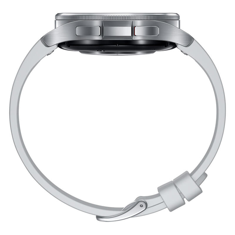 Samsung R955 Watch6 Classic LTE (43mm) Silber + gratis Waage o. Blutdruckmesser