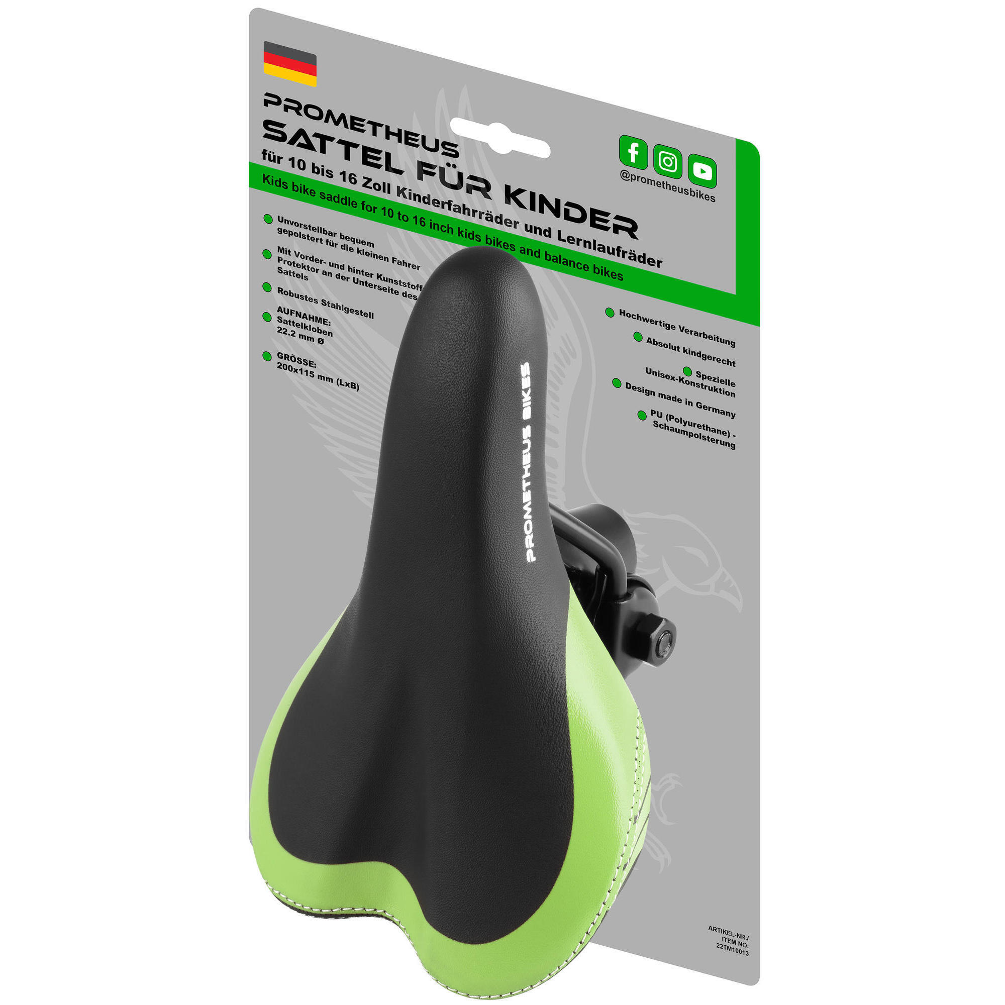 Selle pour 10 12 14 16 pouces v lo enfant et draisienne PROMETHEUS