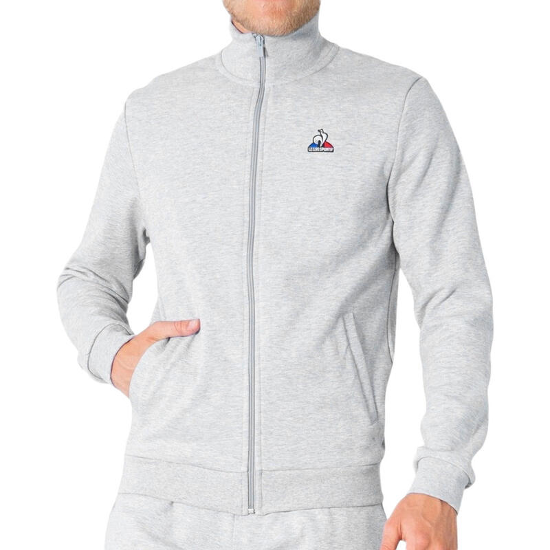 Le Coq Sportif Saison 2 Hoody N°1 Mr Grijs Sweatshirt Volwassenen