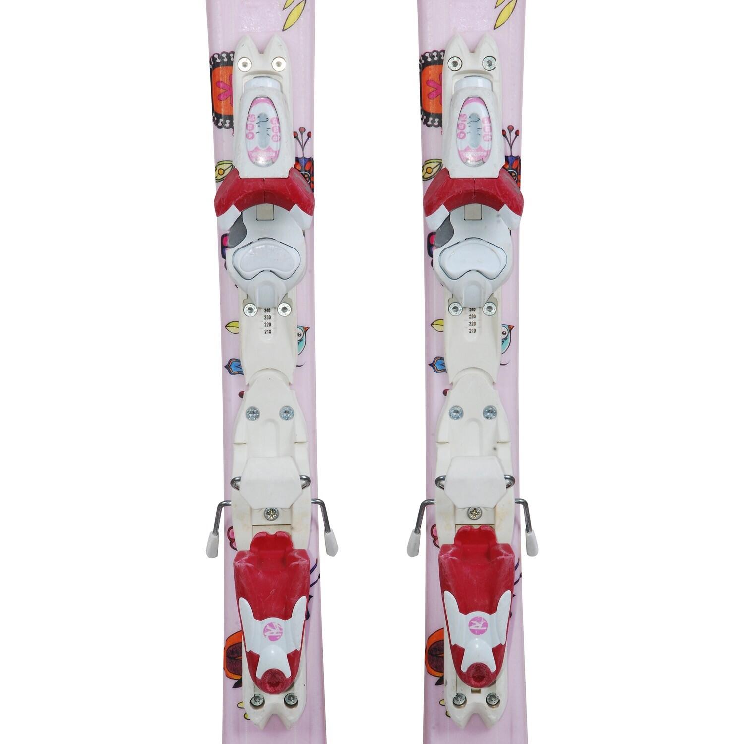 TWEEDEHANDS - Ski Occasion Rossignol Fun Girl Crazy + Fixations 3/4