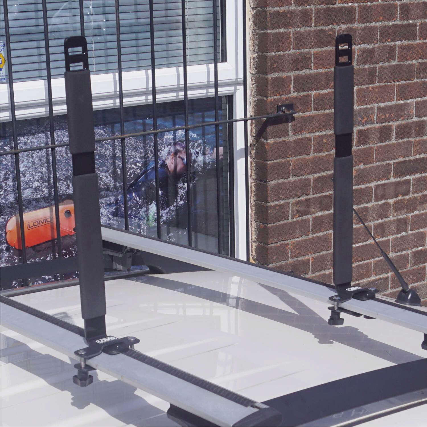 Lomo Rack Lomo Kayak Roof Rack L Bars - Upright | Decathlon