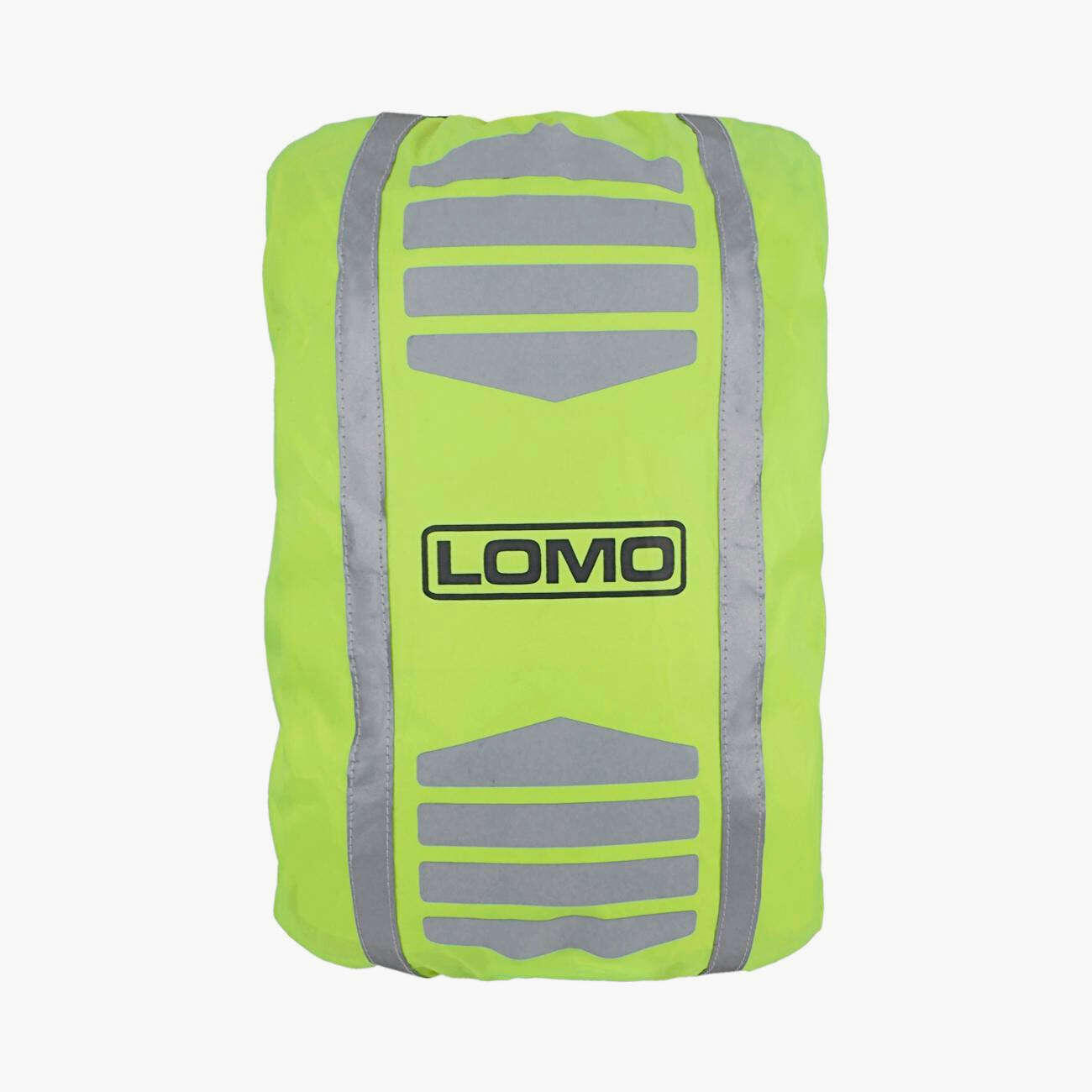 Lomo Hi Viz Cycling Rucksack Cover Yellow 7/8