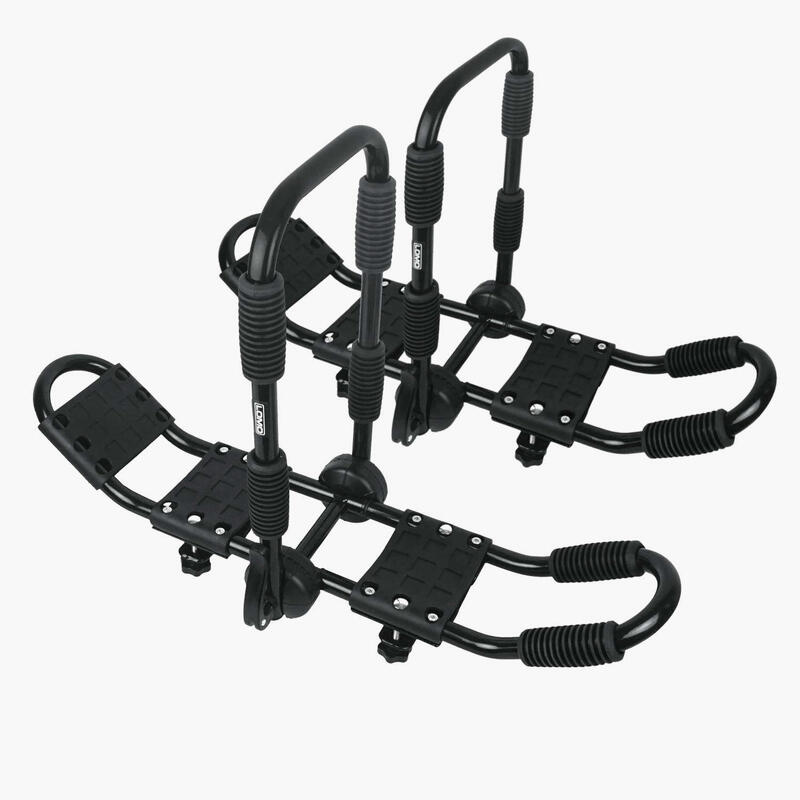 Lomo Double Folding Kayak J Bars 2 Boat Roof Rack LOMO Decathlon