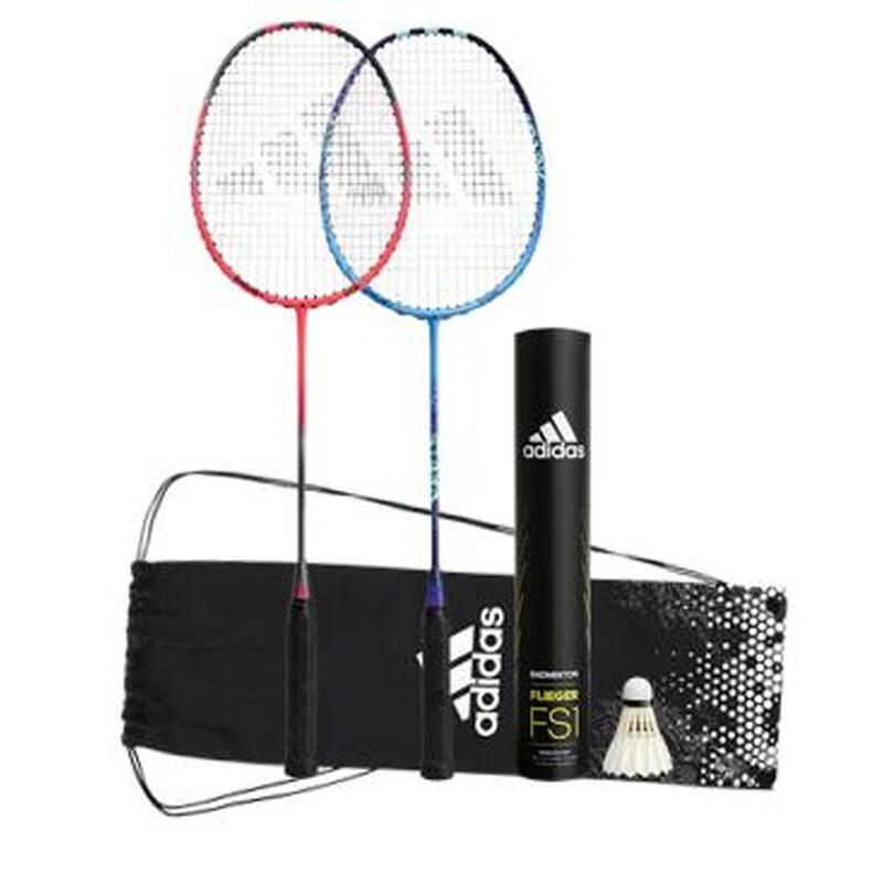 SPIELER E LITE & SPIELER E STARK - 2 PLAYER BADMINTON SET WITH FS1 SHUTTLECOCK