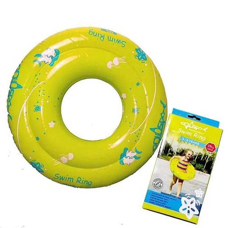 Kids 3-6years Inflatable Swim Ring - Green