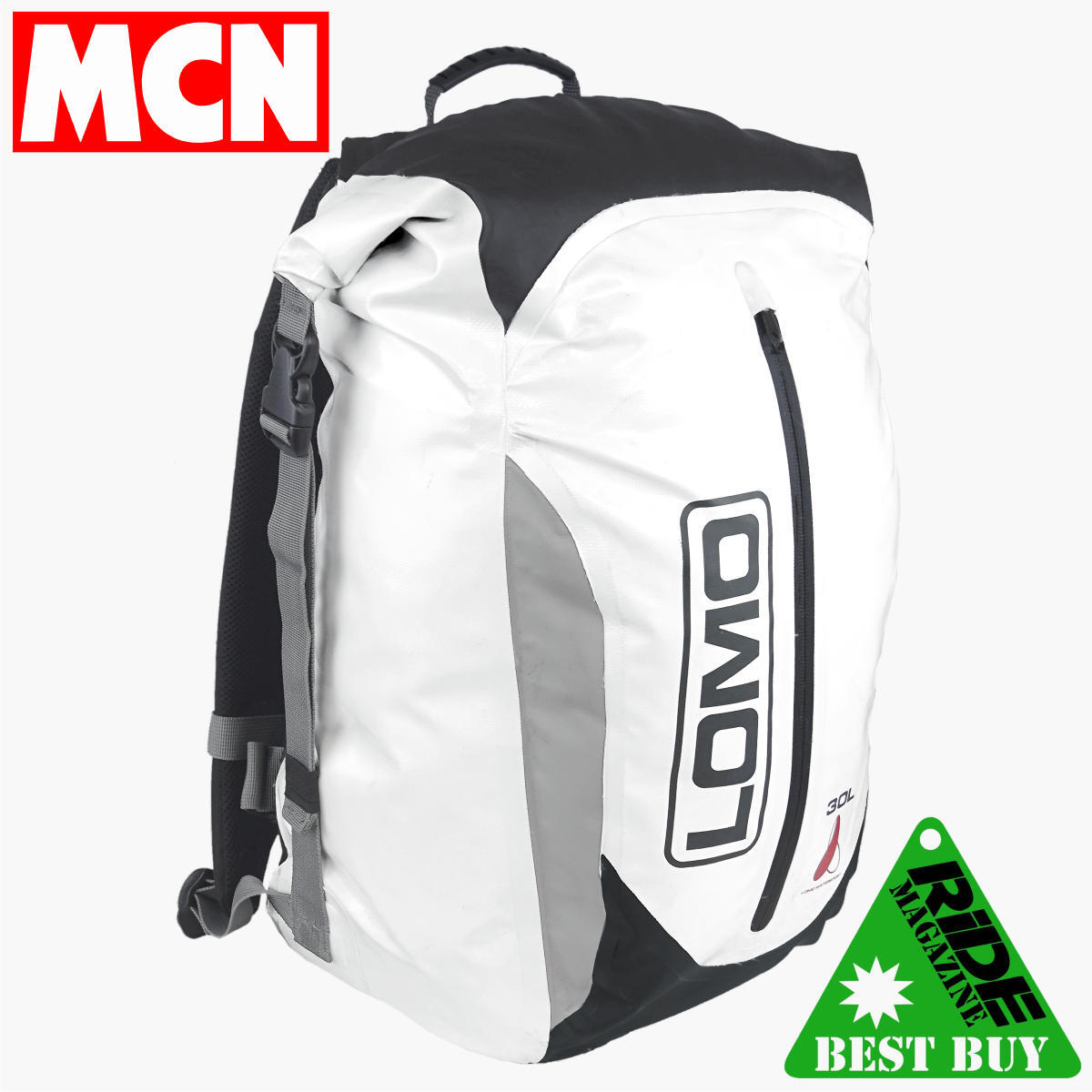 Lomo 30L Drybag Daysack - White 1/7