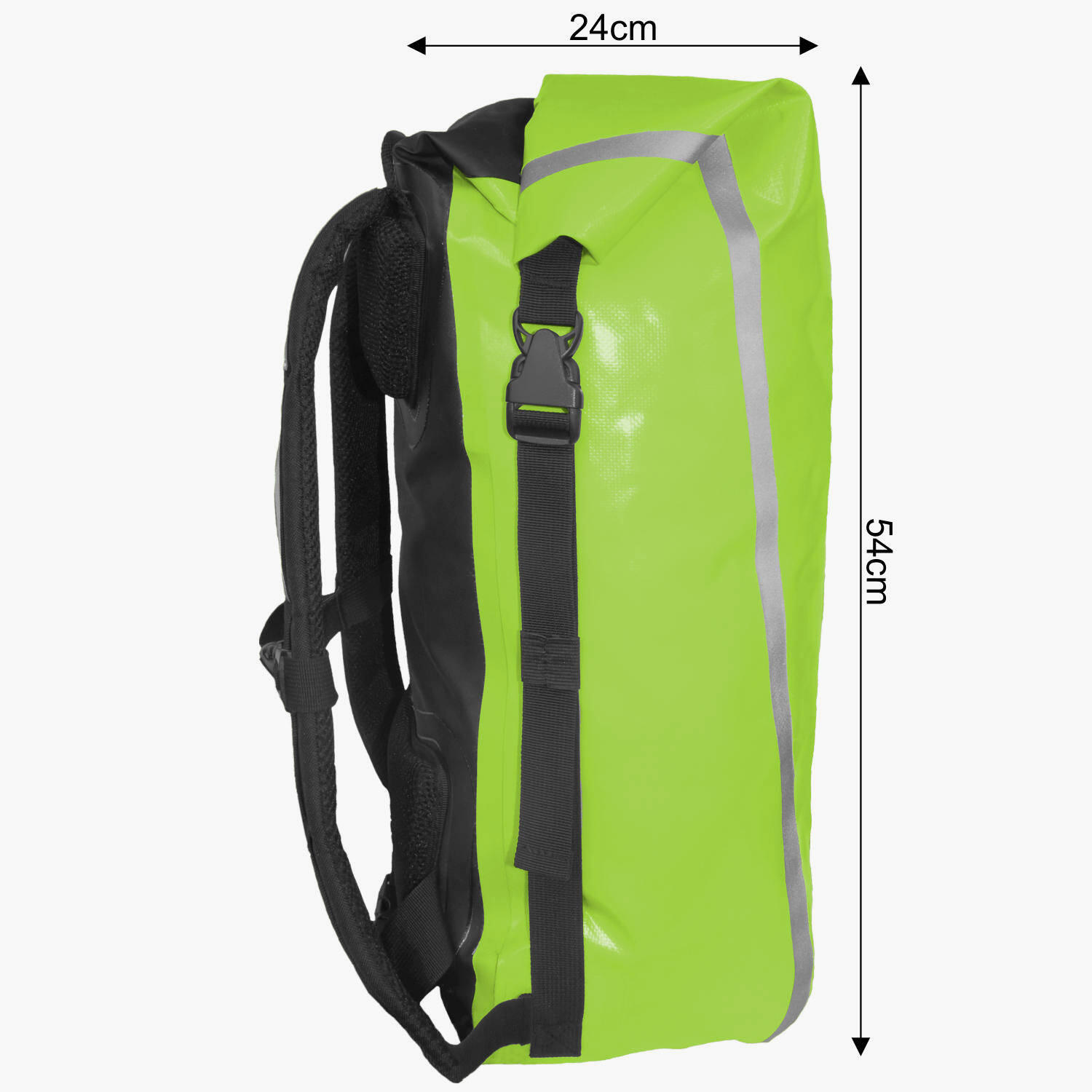 Lomo 30L Hi Viz Cycling Dry Bag Rucksack 6/8