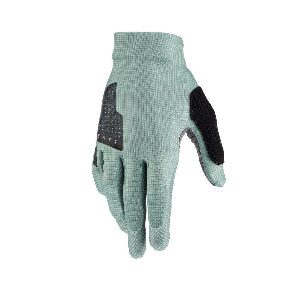 Guanti Ciclismo Uomo MTB 1.0 Verde 5/7