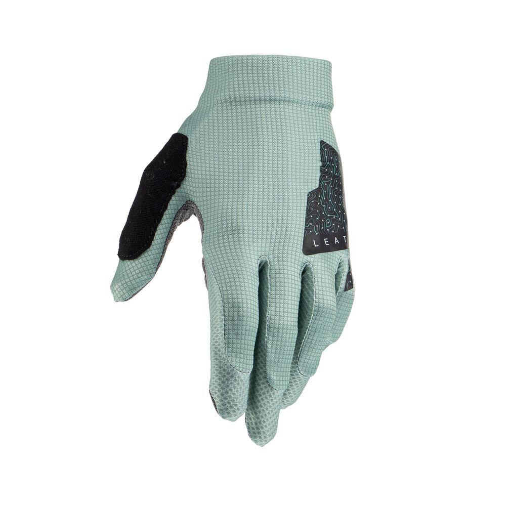 Guanti Ciclismo Uomo MTB 1.0 Verde 3/7