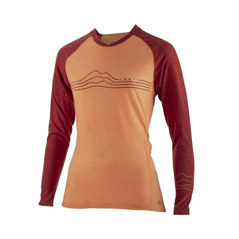 Maglia Ciclismo Donna MTB 3.0 Gravity Arancione