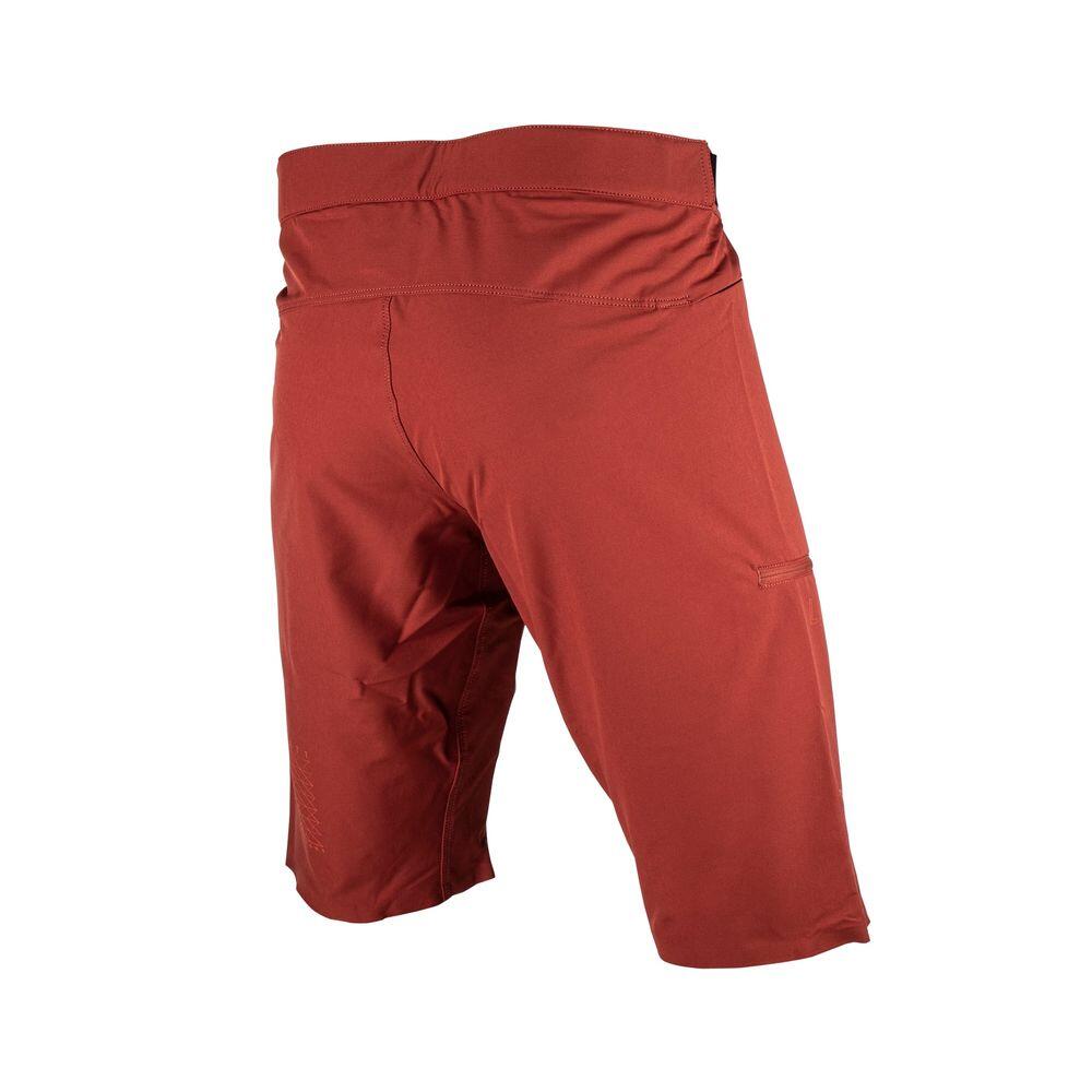 Pantaloncini Ciclismo Uomo MTB 1.0 Trail Rosso 2/7