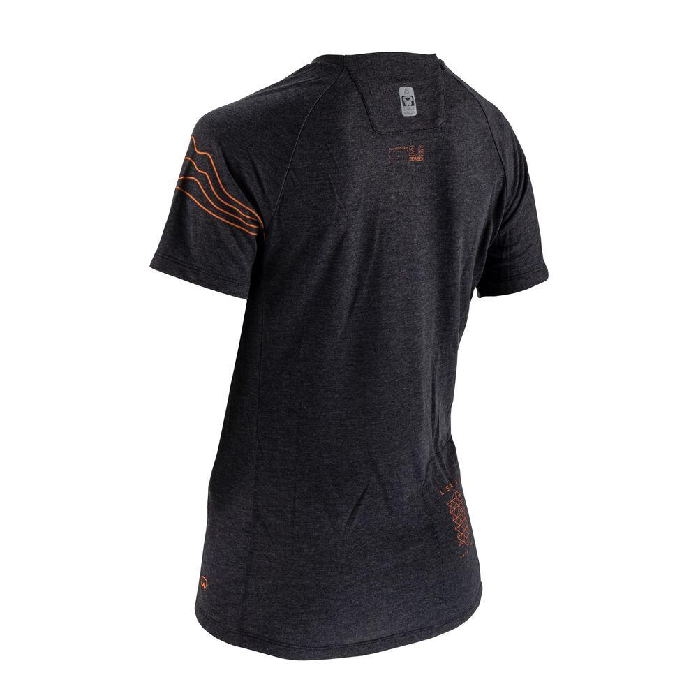 MTB-fietsshirt voor dames 2.0 All Mountain Zwart 3/5