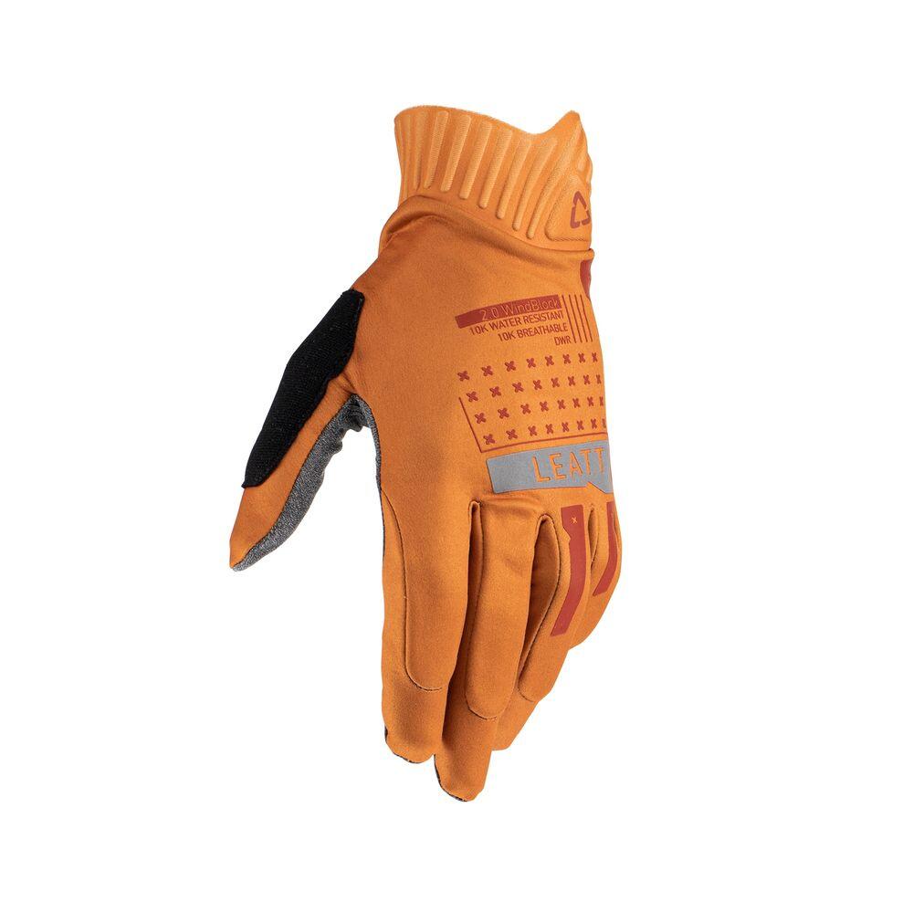 Guanti Ciclismo Uomo MTB 2.0 Windblock Giallo 3/7
