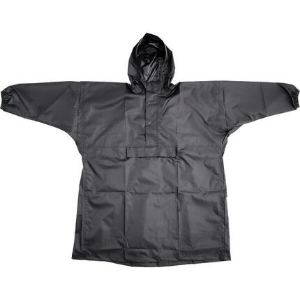 Regenponcho Trekking schwarz