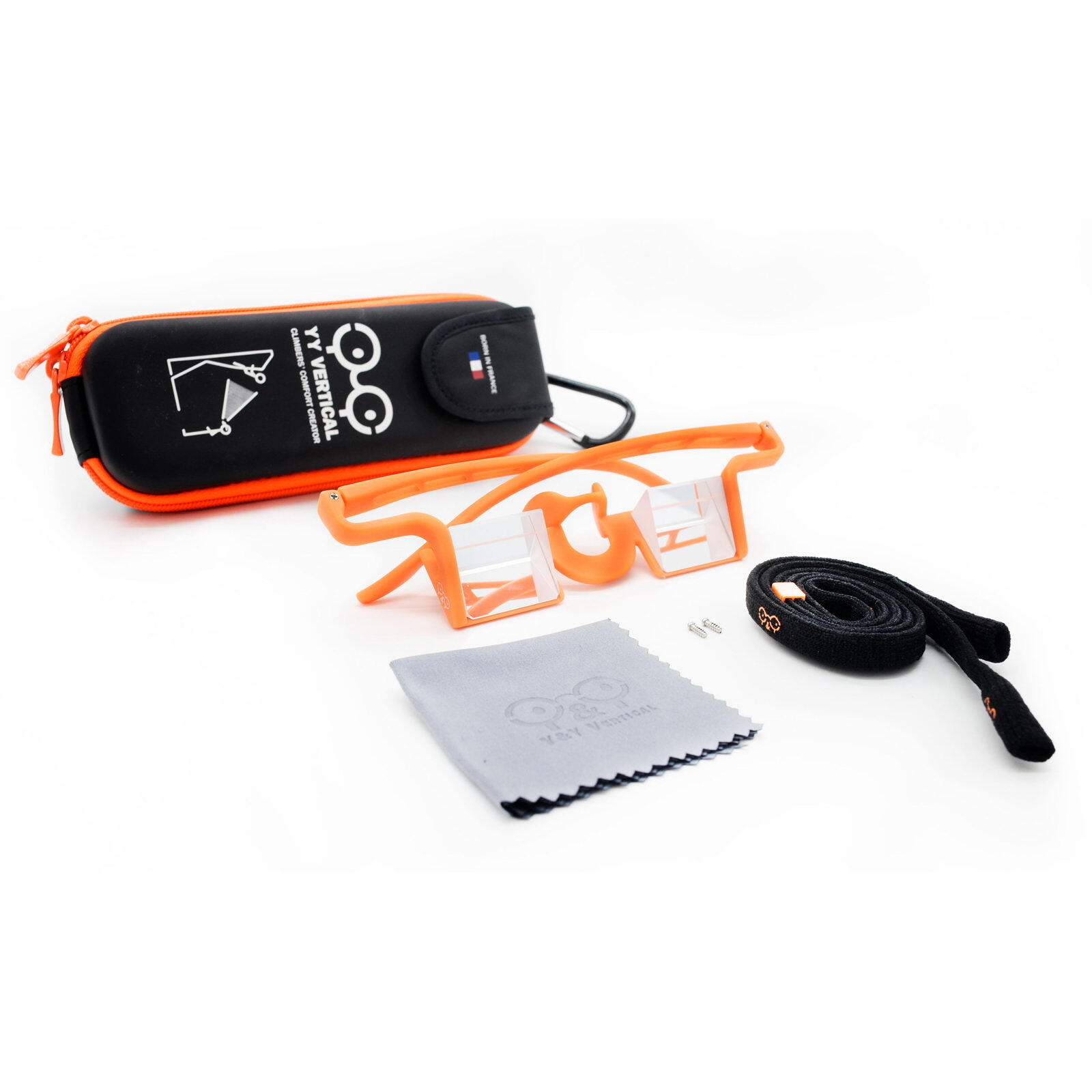 Okulary do asekuracji Y&Y Vertical Plasfun Evo - orange 2/7