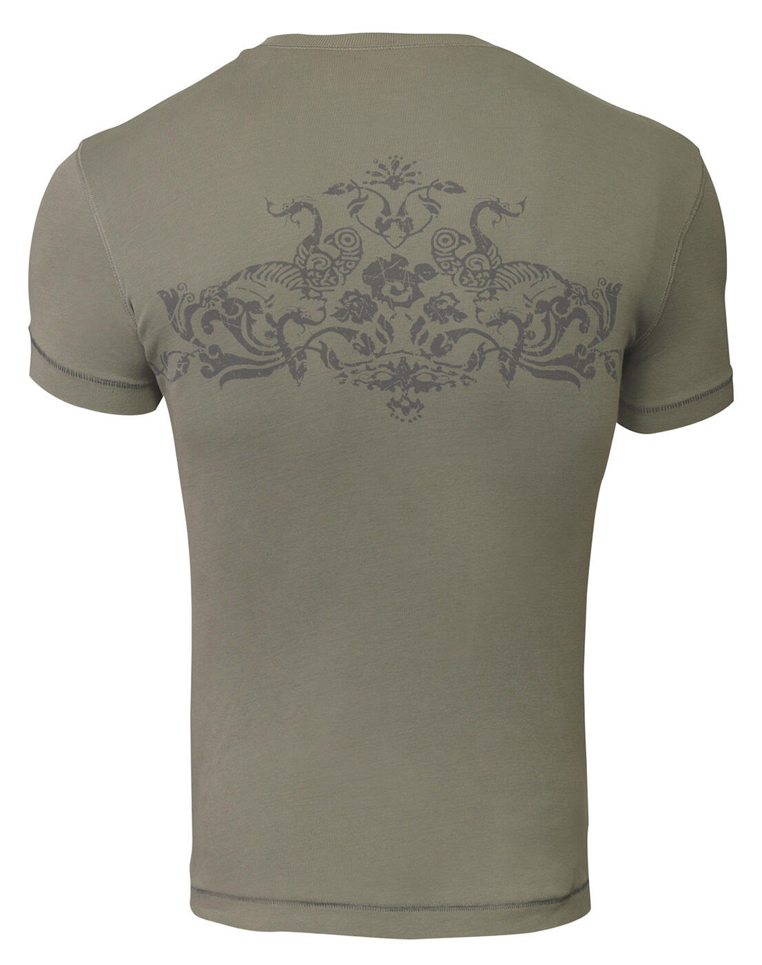Yoga T-Shirt Oliver Yoga Herren Olive Grün Stretchig YOGISTAR 2/2