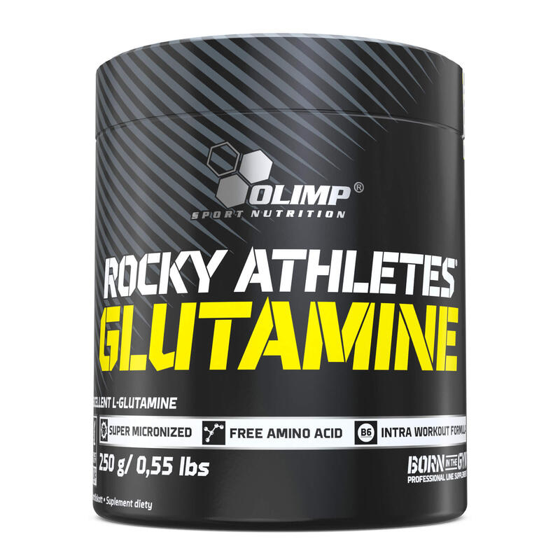 Glutamina Olimp Rocky Athletes® Glutamine - 250 g bezsmakowy