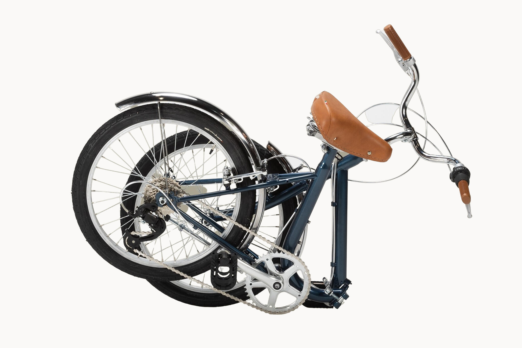 Bicicleta dobrável Capri VITA Dark Apple Red 7V 4/5
